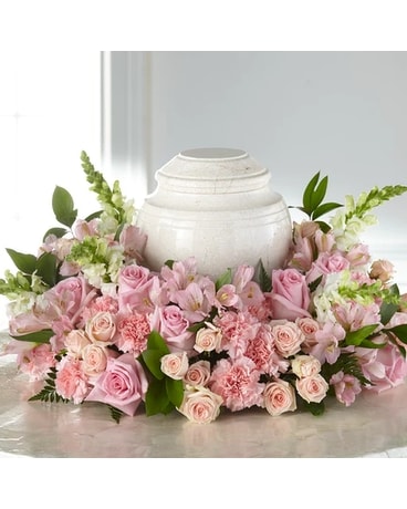 Blooms of Hope Cremation Adornment Flower Arrangement