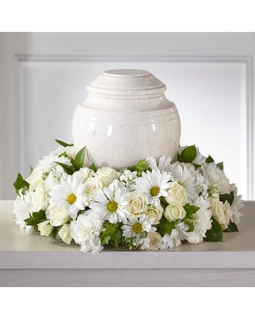 Ivory Gardens Cremation Adornment Flower Arrangement
