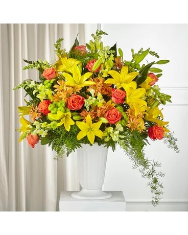 Fall Sentiments Arrangement Flower Arrangement