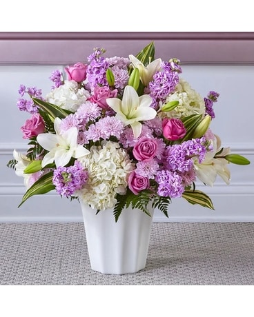 Heaven Sent Floor Basket Flower Arrangement