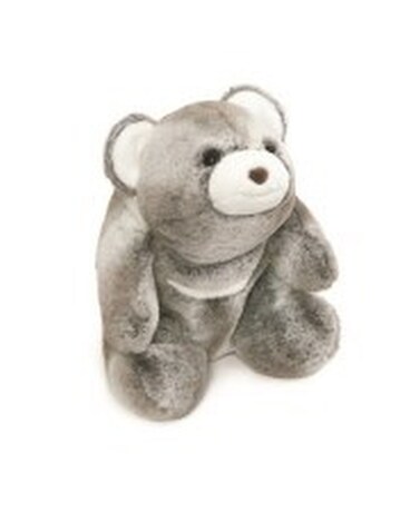 GUND Snuffles Two-Tone Gray Brown Bear Flower Arrangement