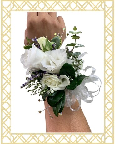 Misty Midnight Corsage