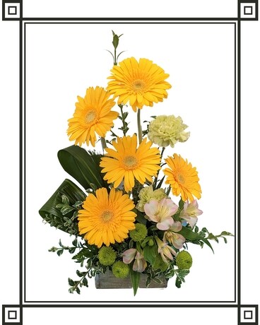 Smiles and Sunbeams Flower Arrangement