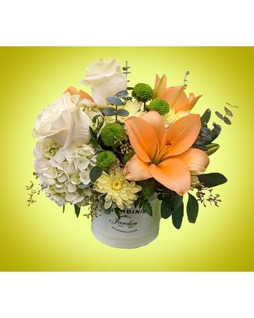 Citrus Garden Flower Arrangement
