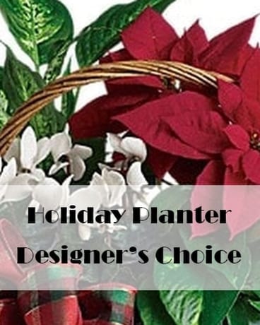 Holiday Living Planter Flower Arrangement