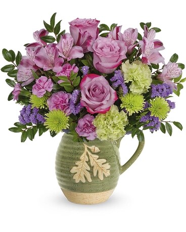 Whimsical Pitcher Flower Arrangement