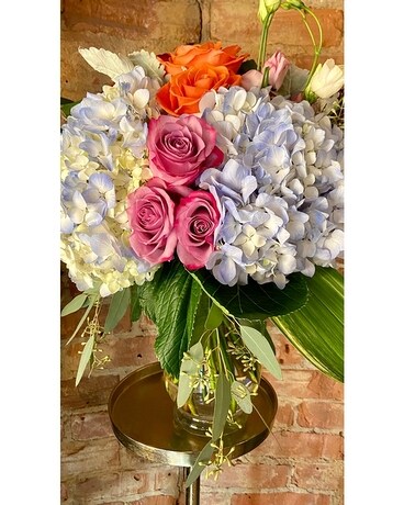 Make Them Smile Hand Tied Bouquet Flower Arrangement