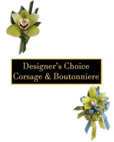 Green Package Flower Arrangement