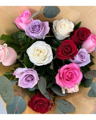 Rainbow Flower Arrangement