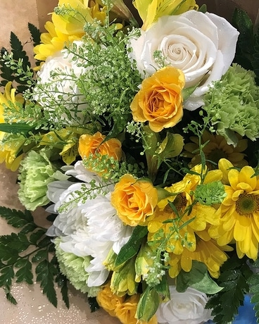 Lemon Lime Delight Flower Arrangement