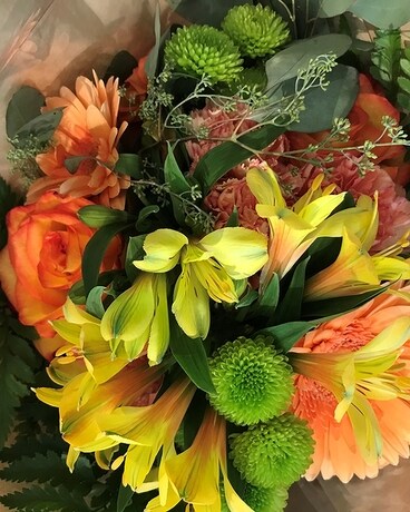 Orange Bliss Flower Arrangement