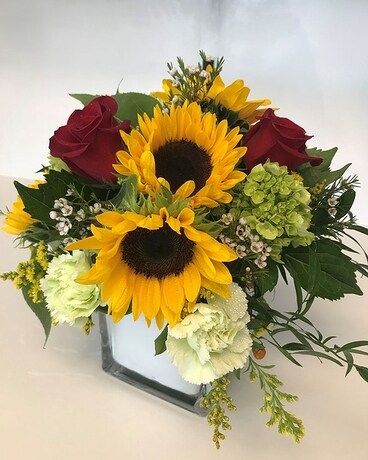Fall Sunshine Flower Arrangement