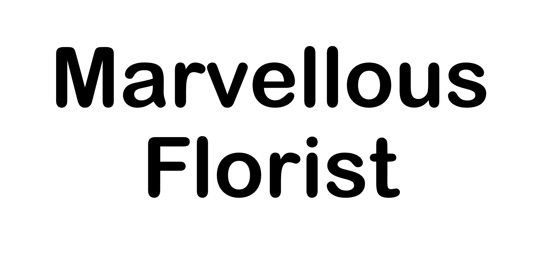 Marvellous Florist - Logo