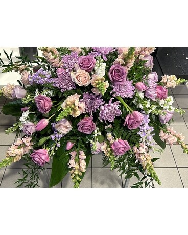 Lavender Garden Flower Arrangement