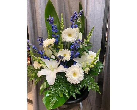 Blue Joy Flower Arrangement