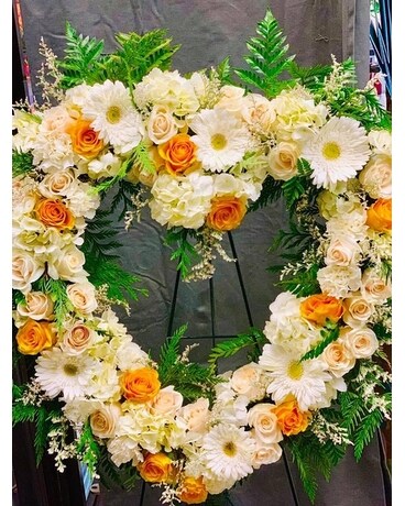 Peace and Love Flower Arrangement