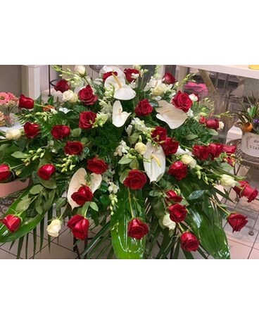Royal Casket Flower Arrangement