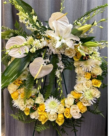 Magnificent Yellow Flower Arrangement