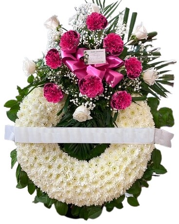 Pink Wreath (Corona) Wreath