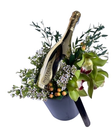 Holiday metal arrangement Flower Arrangement