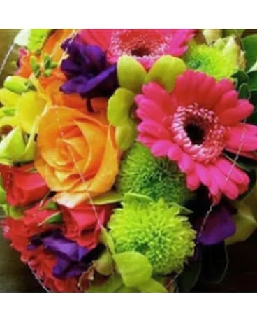 CHOIX DU FLEURISTE MULTICOLORE Flower Arrangement