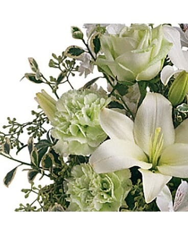 CHOIX DU FLEURISTE TOUT BLANC Flower Arrangement