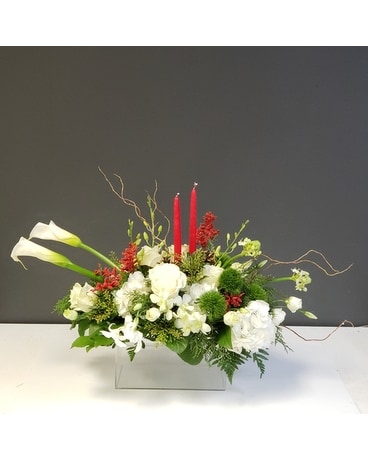 Holiday Blooms Flower Arrangement