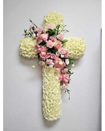 Tranquility Cross Funeral Arrangement