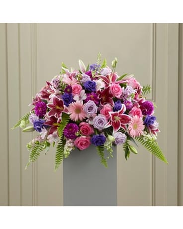 The FTD® Fare Thee Well™ Pedestal Arrangement Sympathy Arrangement