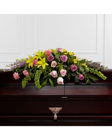 The FTD® Forever Beloved™ Casket Spray Funeral Casket Spray Flowers