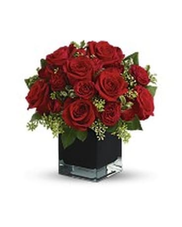 Ravishing Red Flower Arrangement