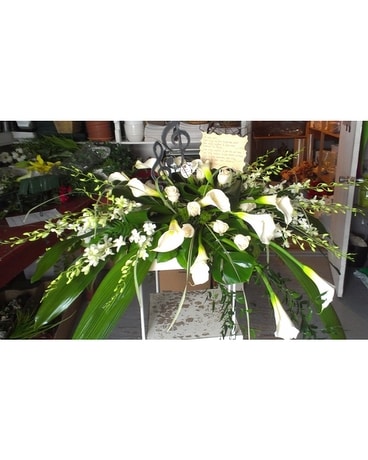Moisan Fleuriste Sympathy Arrangement