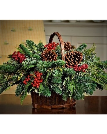PANIER DE NOEL Centerpiece