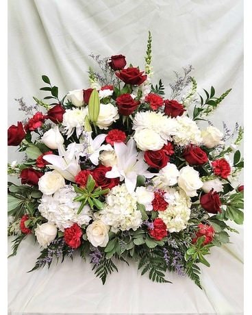 loving memory Basket Arrangement