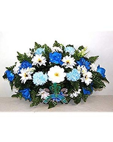 Headstone Arrangements Flower Arrangement
