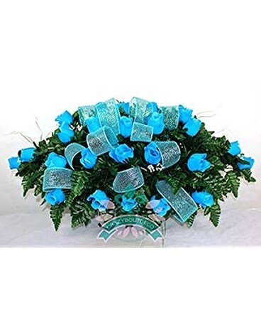 Headstone Arrangements Flower Arrangement
