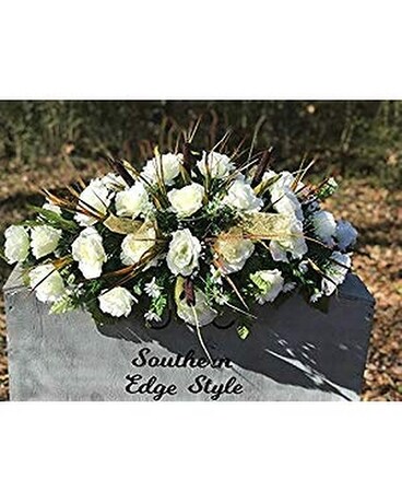 Headstone Arrangements Flower Arrangement
