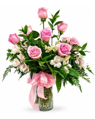 Precious Pink Flower Arrangement