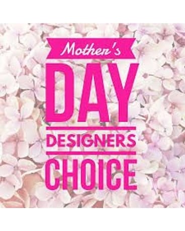 Designer's choice All White Flower Arrangement