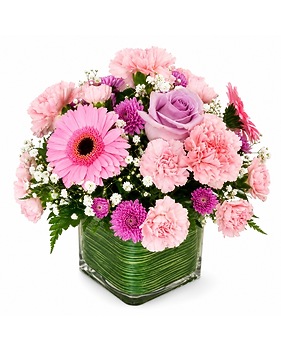 Perfect Pinks Arrangement Flower Arrangement
