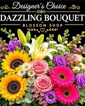 Designer's Choice Dazzling Bouquet Flower Arrangement