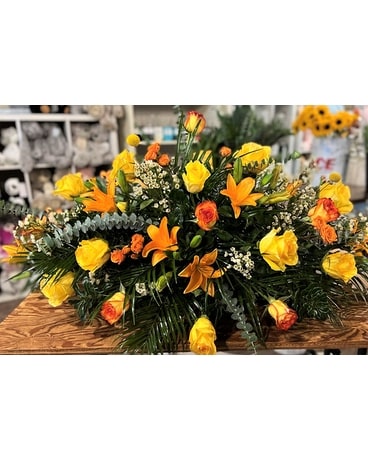 Shades of Yellow Sympathy Arrangement