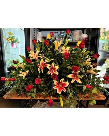 Stargazer Blanket Sympathy Arrangement