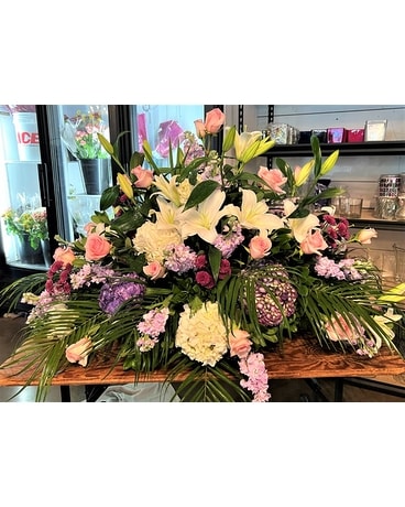 Graceful Love Blanket Sympathy Arrangement