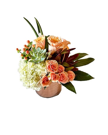 Just Peachy by Cactus Flower Flower Arrangement