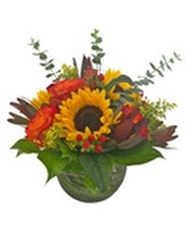 Autumn Luster by Cactus Flower Flower Arrangement