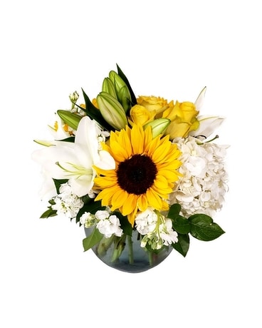 Elegant Sunshine by Cactus Flower Flower Arrangement