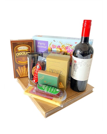 Puzzle Night by Cactus Flower Gift Basket