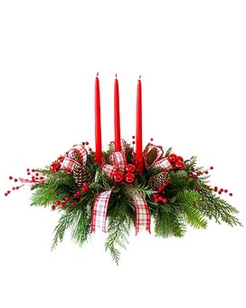 Radiant Holiday by Cactus Flower Centerpiece