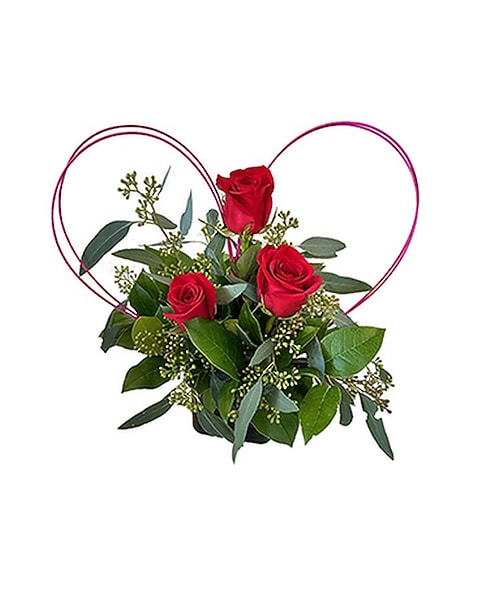 Scarlet Love Trio by Cactus Flower in Scottsdale AZ - Cactus Flower Florists
